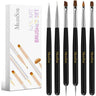 MelodySusie Nail Art Brush Set - 6 Pieces