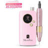 MelodySusie (SM200F) Plus Rechargeable 35000RPM Nail Drill - Pink
