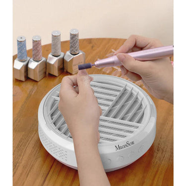 MelodySusie SProR Cordless & Rechargeable Nail Dust Collector - White