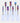 MelodySusie Tungsten Carbide Nail Drill Bits Set (7 Pieces) - Colorful