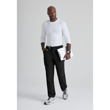 Men's Amplify Scrub Pant - Barco One Collection / Color - Black / Fit - Regular, Short, Tall / Sizes - XS, S, M, L, XL, 2XL, 3XL by Barco Uniforms