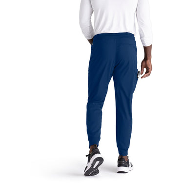 Men's Murphy Jogger Scrub Pant - Greys Anatomy Spandex Stretch Collection / Color - Indigo / Fit - Regular / Sizes - XS, S, M, L, XL, 2XL, 3XL by Barco Uniforms