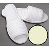 Men's Open Toe Slipper / Waffle Ecru by Boca Terry