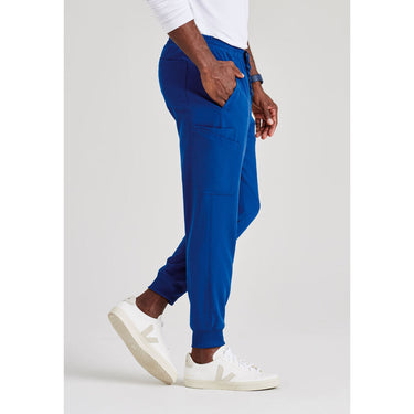 Men's Rally Jogger Scrub Pant - Barco Unify Collection / Color - New Royal / Fit - Regular, Short, Tall / Sizes - XS, S, M, L, XL, 2XL, 3XL by Barco Uniforms