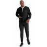 Men's React Warmup Scrub Jacket - Greys Anatomy Spandex Stretch Collection / Color - Black / Fit - Regular / Sizes - XS, S, M, L, XL, 2XL, 3XL by Barco Uniforms