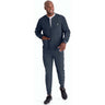 Men's React Warmup Scrub Jacket - Greys Anatomy Spandex Stretch Collection / Color - Steel / Fit - Regular / Sizes - XS, S, M, L, XL, 2XL, 3XL by Barco Uniforms