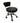 Merel Pedicure Stool / Black by HANS Equipment