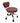 Merel Pedicure Stool / Burgundy by HANS Equipment
