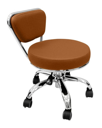 Merel Pedicure Stool / Cappuccino by HANS Equipment