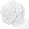 Mesh Sponge Bath Pouf - White / 150 Pack