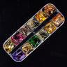 Metallic Foil Flakes for Nail Art - Pack #2 - Pack