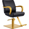 Meteor Gold Hydraulic Styling Chair by DIR Salon Furniture