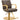 Meteor Gold Hydraulic Styling Chair by DIR Salon Furniture