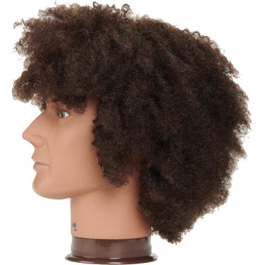 Michael Manikin Head - 6" Long 100% Human Hair - Level 2 by Celebrity