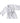 Micro Terry Kimono Robe / White by Boca Terry
