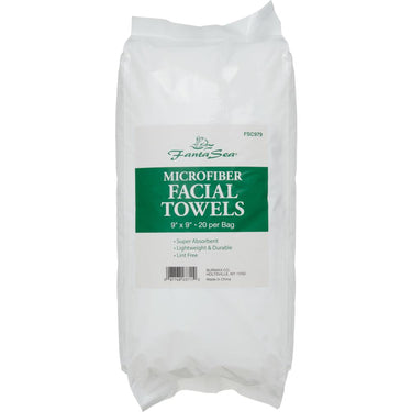 Microfiber Facial Towels / 20 Pack by Fantasea