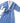 Microfiber Shawl Collar Robe - Wedgewood / White Cotton-Poly Lining by Boca Terry