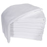 Microfiber Towels - 16" x 29" / 10 Pack - White by Soft 'N Style