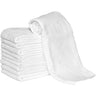 Microfiber Towels, 16" x 29" - White / 10 Pack by Soft 'N Style