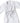 Microterry Kimono Robe / White by Boca Terry