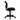 Mid-Back Black Mesh Spa/Salon Technician Chair by BIGA