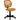 Mid-Back Orange Mesh Spa/Salon Technician Chair by BIGA