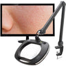 Mighty Vue Inspector 5 Diopter [2.25x] Magnifying Lamp with HD Camera - ESD Safe | View What You See on a Computer Monitor or TV Live! by Aven