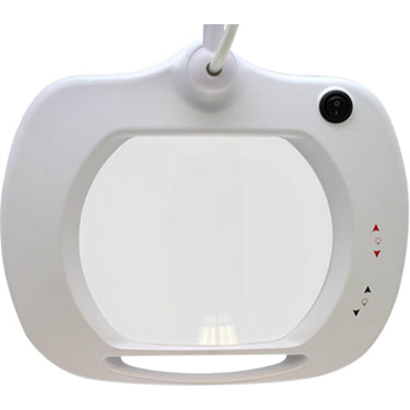 Mighty Vue Pro 3 Diopter Magnifying Lamp with Color Temperature Controls / Large 7.5" x 6.2" 3-Diopter Crystal-Clear Glass Lens - 1.75x Magnification by Aven