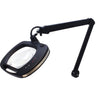 Mighty Vue Pro 5D Magnifying Lamp with Color Temperature Controls - ESD Safe / Large 7.5" x 6.2" 5-Diopter Crystal-Clear Glass Lens - 2.25x Magnification by Aven