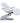 Mikaela II Grand 4-Motor Medical Spa Chair / Rotates 240 Degrees / White
