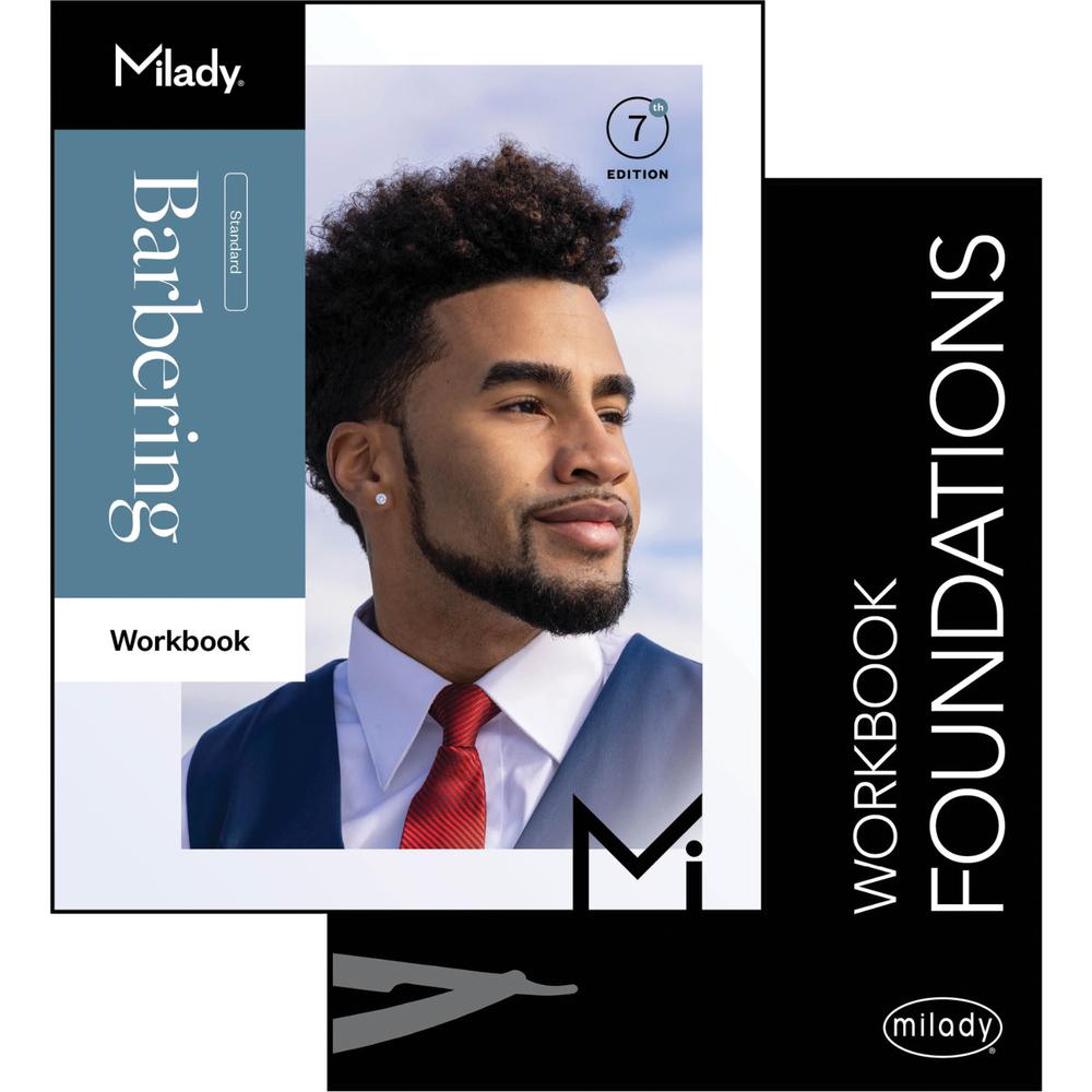 Milady 7th Edition Standard Barbering Workbooks Package - Barbering Wo ...