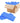 Mini Disposable Pumice Pad - Blue / Case of 400