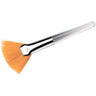 Mini Fan Mask Brush with Acrylic Handle / 2" Long - These are Disposable MINI Brushes! / 25 Pack