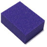 Mini Nail Buffer - Purple-White 80/100 Grit / Pack of 30 Pieces - 1"x1.375"x0.5" Each