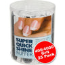 Mini Quick Shine Buffers - 400/4000 Grit - 3.5" x .75" / 25 Pack