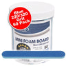 Miniature Foam Board File / Blue / 220/320 grit / 3 1/2" x 1/2" Blue / 50 Count