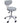 Mirha Technician Stool with Back / Grey by Meishida
