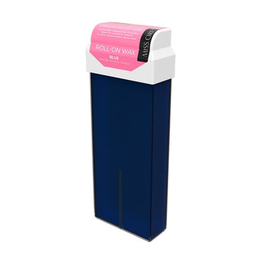 Miss Cire Blue Azulene Roll-On Low Temperature Strip Wax / 110 grams - 3.7 oz. Cartridge / 24 Cartridge Case