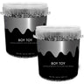 Miss Cire BOY TOY - Hypoallergenic Vegan Film Hard Wax - Stripless Wax / 1.85 lbs. - 839.15 grams Bucket of Beads X 2 Buckets = 1.7 Kilo Case (3.7 Lbs.)