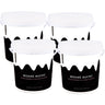 Miss Cire Clear Beads - Besame Mucho - Hypoallergenic Stripless Film Hard Wax Beads / 1.85 lb. Bucket X 4 Buckets = 7.4 Lbs. Case
