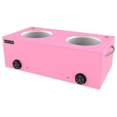 Miss Cire Double Pink Wax Warmer / 5 Lb x 2 ( 10 Lbs. total)