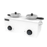 Miss Cire Dual 2-in-1 Professional Wax Warmer - Perfect for Hard and Soft Wax / Holds 400 Grams - 14 oz. per Side