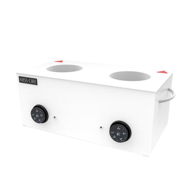 Miss Cire Dual 2-in-1 Professional Wax Warmer - Perfect for Hard and Soft Wax / Holds 400 Grams - 14 oz. per Side