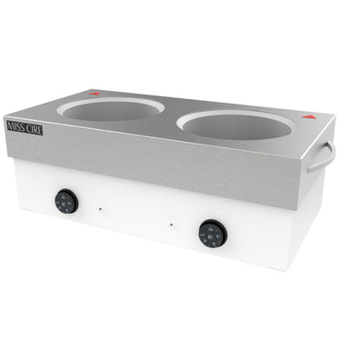 Miss Cire Extra Large Double 10 Lbs. Pro Hybrid Wax Warmer / 20 Lbs. Total
