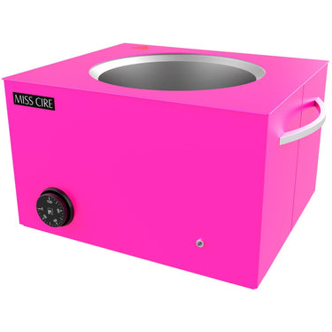 Miss Cire Extra Large Neon Hot Pink Professional Hard Wax Warmer - 10 Lbs.