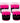 Miss Cire Hot Pink Beads - Hairy Days Are So Over - Hypoallergenic Stripless Film Hard Wax Beads / 1.85 lb. Bucket X 4 Buckets = 7.4 Lbs. Case