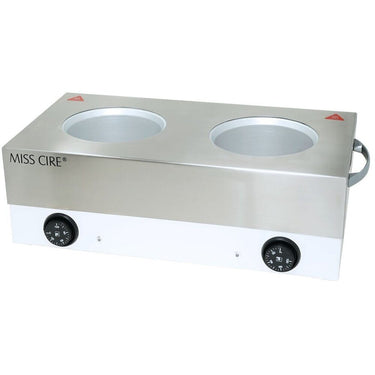 Miss Cire Large Double 5 Lb. Hybrid Wax Warmer / 10 Lbs. Total