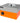 Miss Cire Neon Orange Hybrid Large Professional Wax Warmer / 5 Lbs.