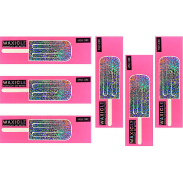 Miss Cire Waxicle - Sparkle Enhancement for Wax - Perfect for Your Instagram Shots! / Case of 6 Waxicles
