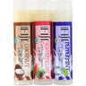 Mix & Match Scents! Coconut Oil Lip Balm / Case of 42 Tubes / 14 Tubes of Each Scent: Coconut, Watermelon, & Peppermint by Organic Fiji by Organic Fiji